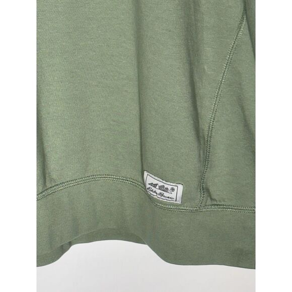 Eddie Bauer Men’s Crewneck Sweatshirt Size M Sage Green Pullover Casual Outdoor - Picture 4 of 5